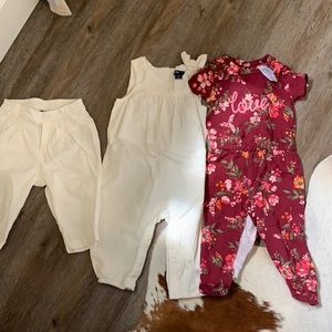Baby girl jumpsuit & pants